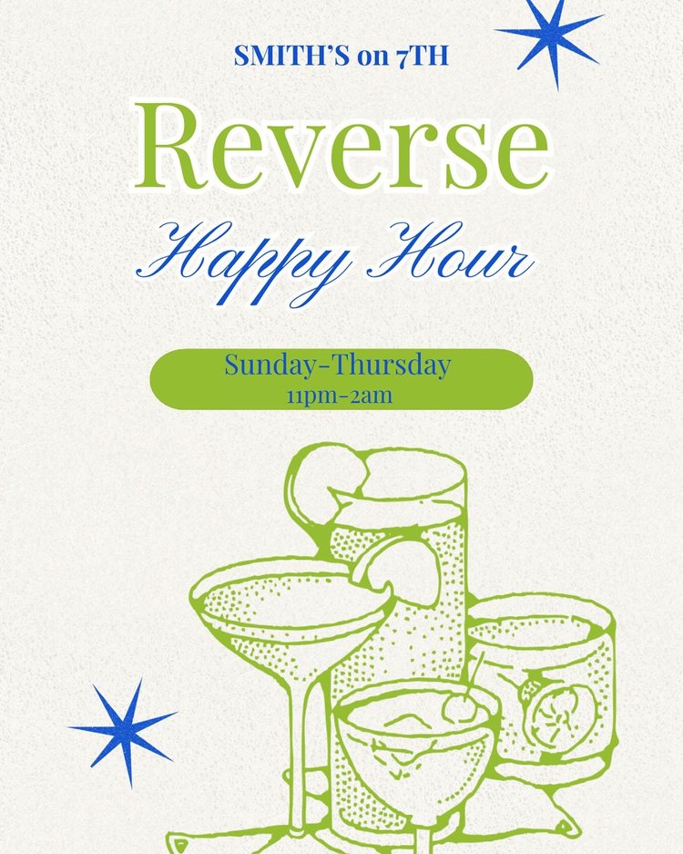 Reverse Happy Hour reminder
